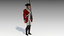 british redcoat soldier 3D model