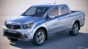 3D ssangyong action sports model