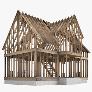 house construction 3D model