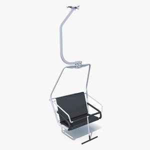 chairlift seat 3D model