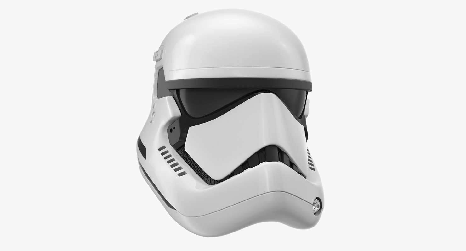 last jedi stormtrooper helmet