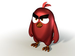 angrybirds red toys model