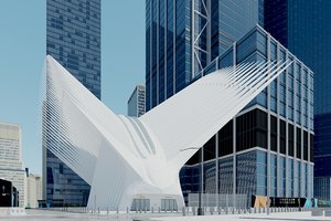 oculus station calatrava 3D model