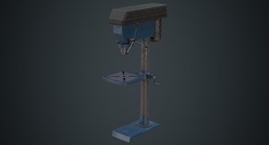 drill press 1b 3D model
