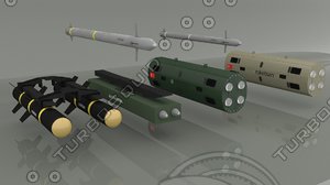 rocket missile 3D