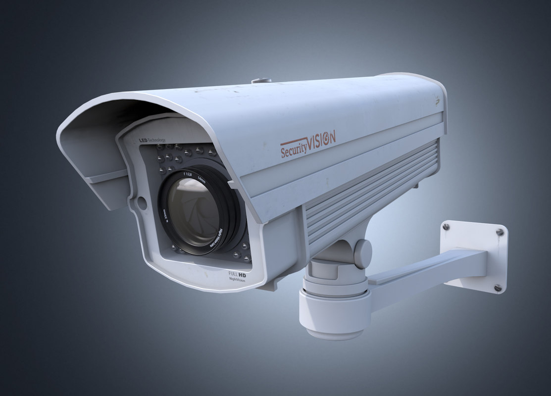 Cctv security camera 3D model TurboSquid 1334615