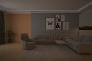 room interior 3D