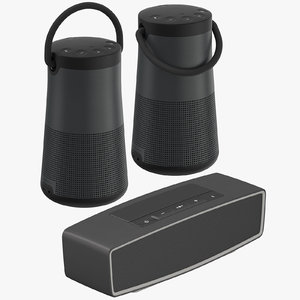 bose bluetooth speakers 3D model