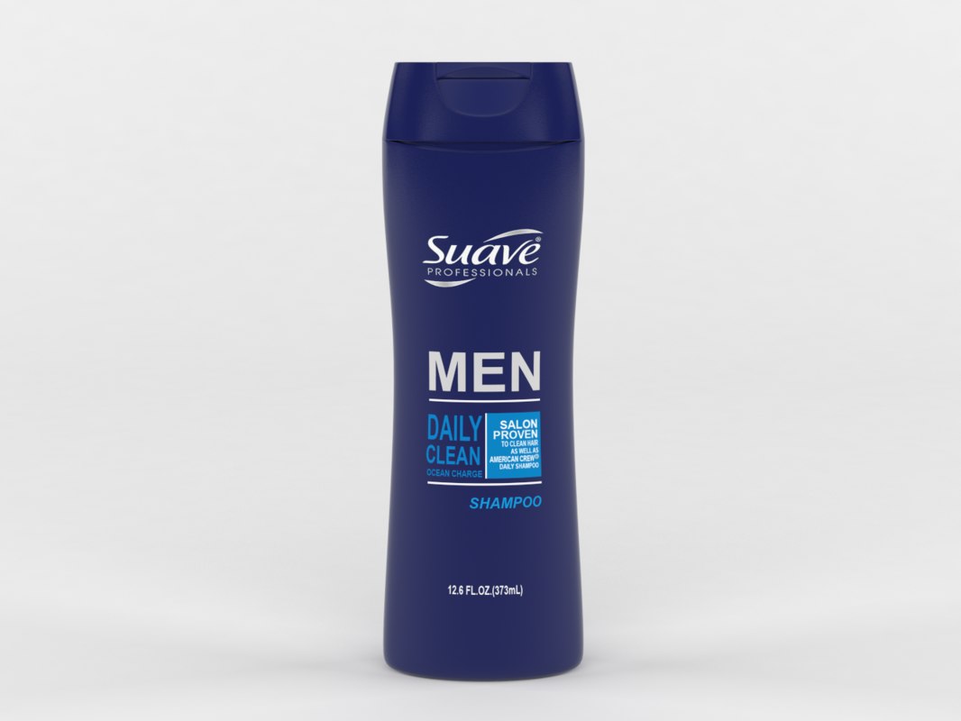 Suave professionals men shampoo model - TurboSquid 1334741