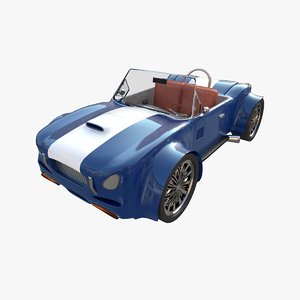3D car sports model
