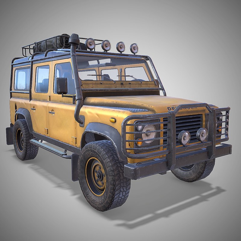 Land rover defender 110 3D model TurboSquid 1334755