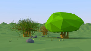 tree benghalensis 3D model