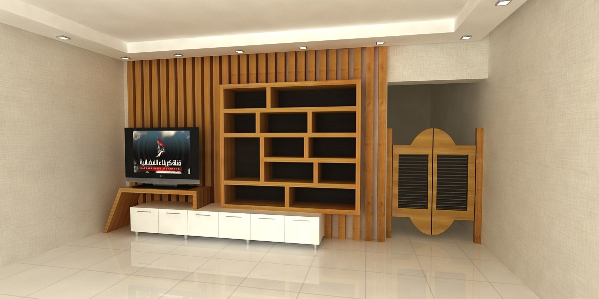 Tv Unit 3d Model Turbosquid