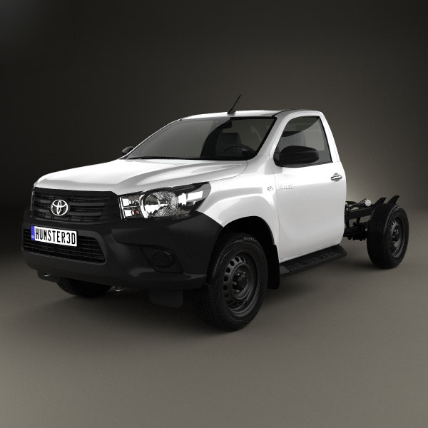 3D toyota hilux single - TurboSquid 1334977