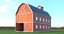farm modeled barn model