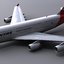 a380 qantas 3D model