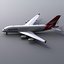 a380 qantas 3D model