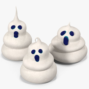 ghost meringues model