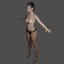 3D galatea woman anatomy model