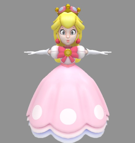 peachette plush