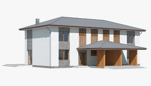 cottage 3D model