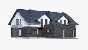 cottage 3D model