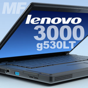 3d model notebook lenovo 3000 g530
