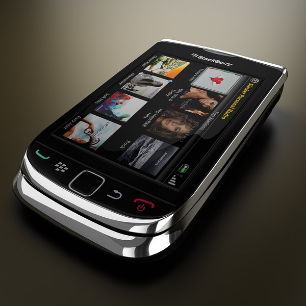 New Blackberry 9800 Torch 3d Model