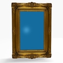 maya picture frame