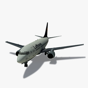 dwg b 737-500 lufthansa