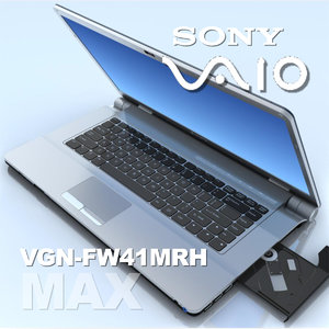 3d lwo notebook sony vgn-fw41mrh laptop