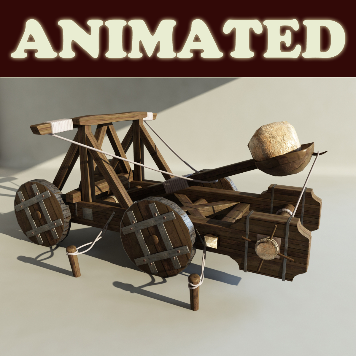 3d catapult model