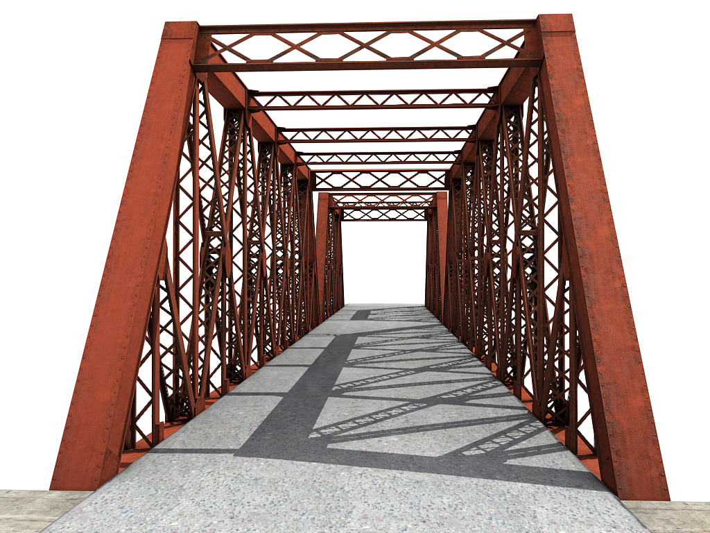 3d max truss bridge