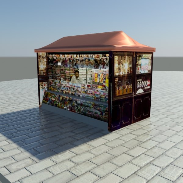 news stand store model