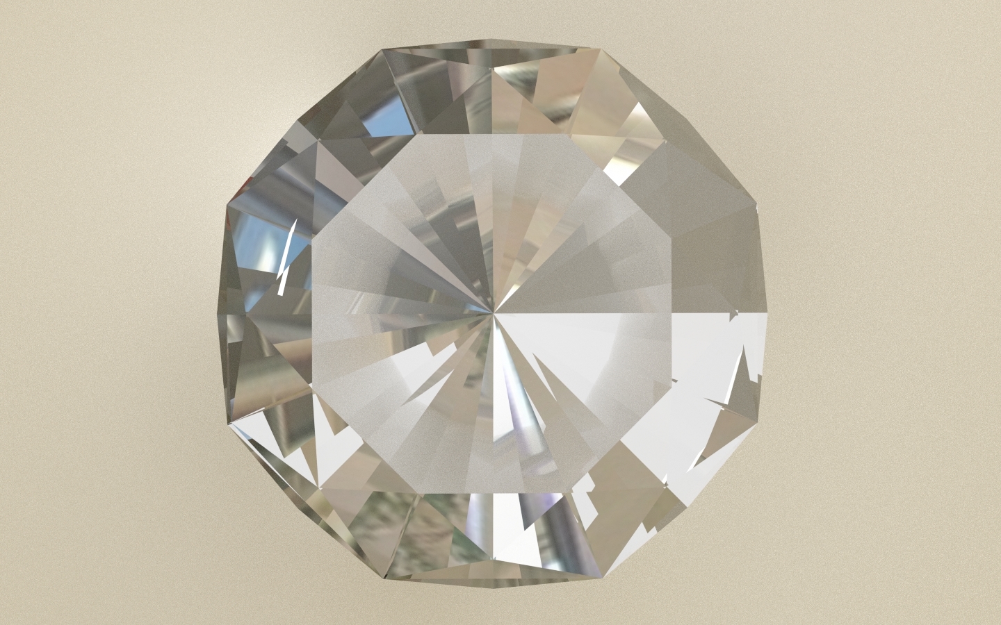 钻石3d模型