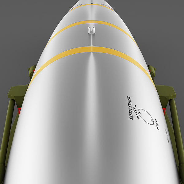 3d model nuclear bomb mark 7