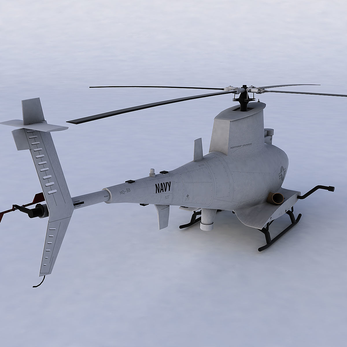 metal scout helicopter