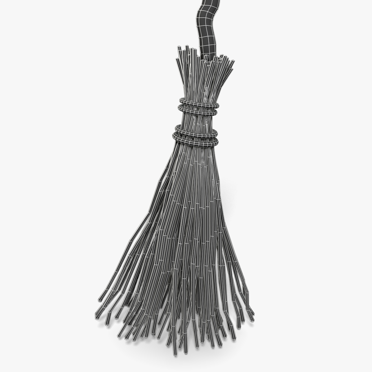 3d model of broom