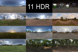 HDR Pack 006 11x HDR