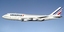 boeing 747-400 air france 3d blend