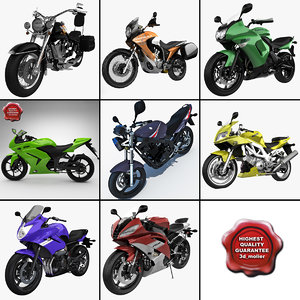 3d model motorcycles 13