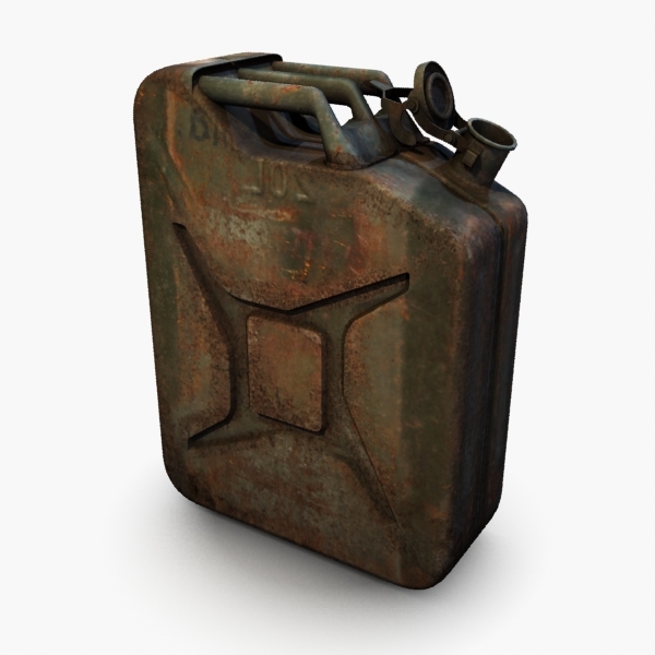 3ds max gas can