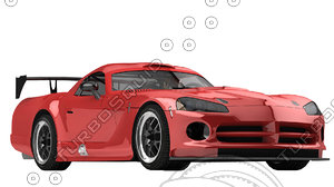 3d viper car sport