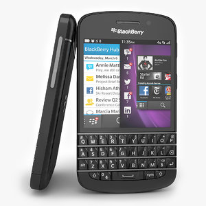 smartphone blackberry q10 black s