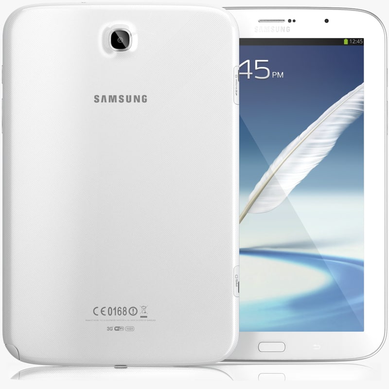 samsung galaxy note 8 3d model