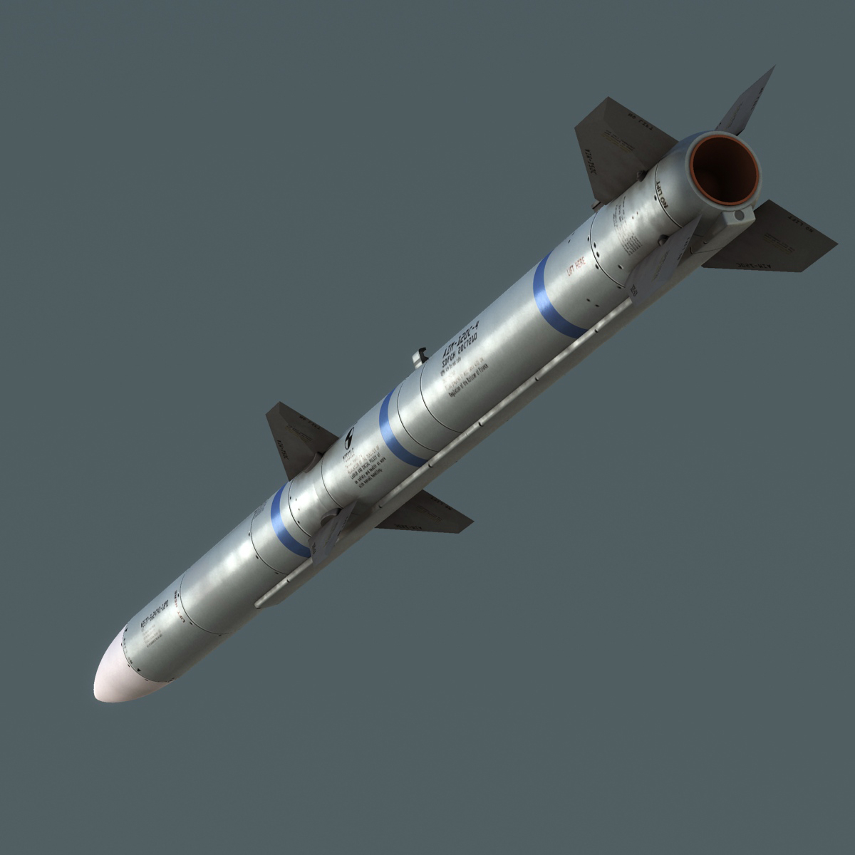 modern nato payload 3d model