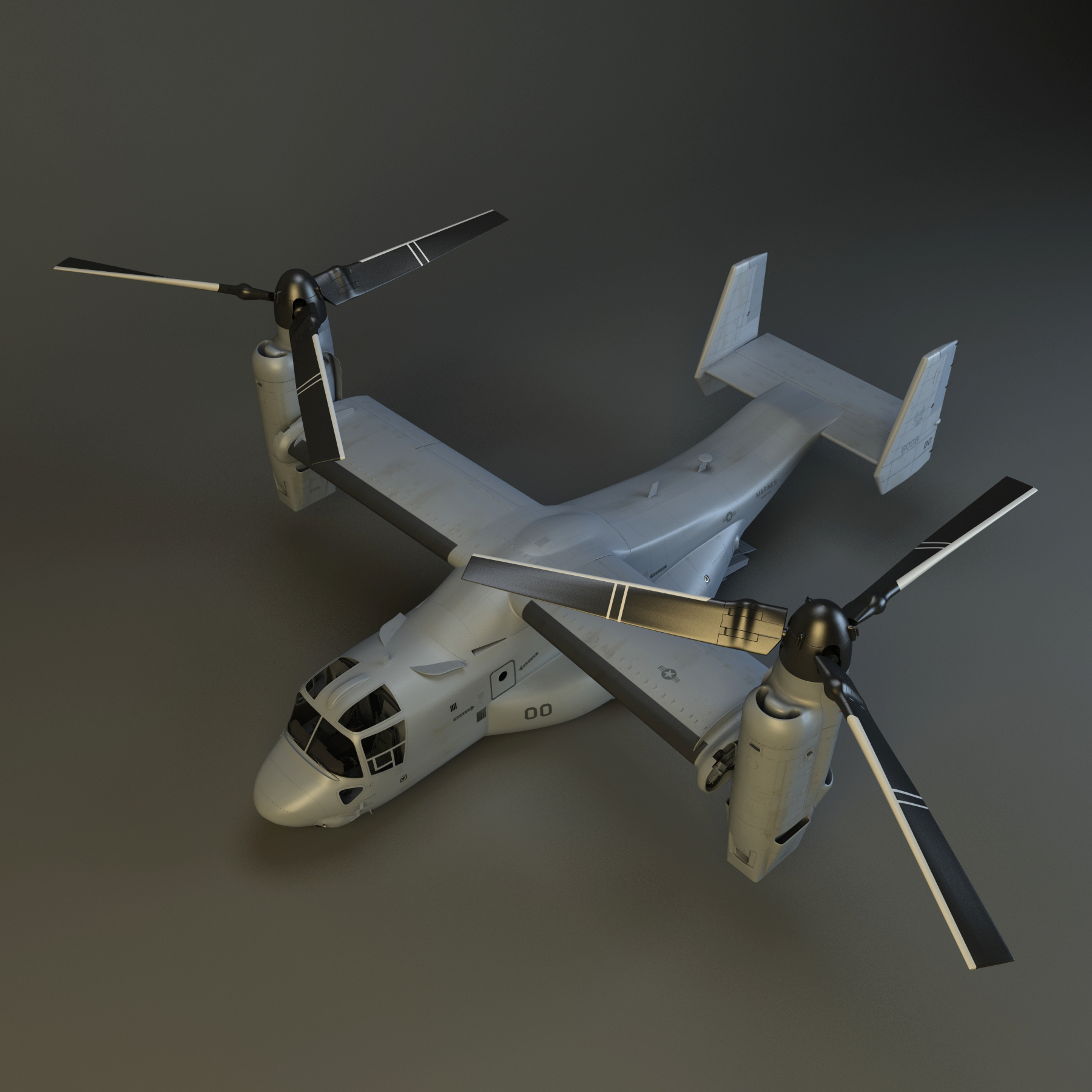 mv-22 osprey 3d obj