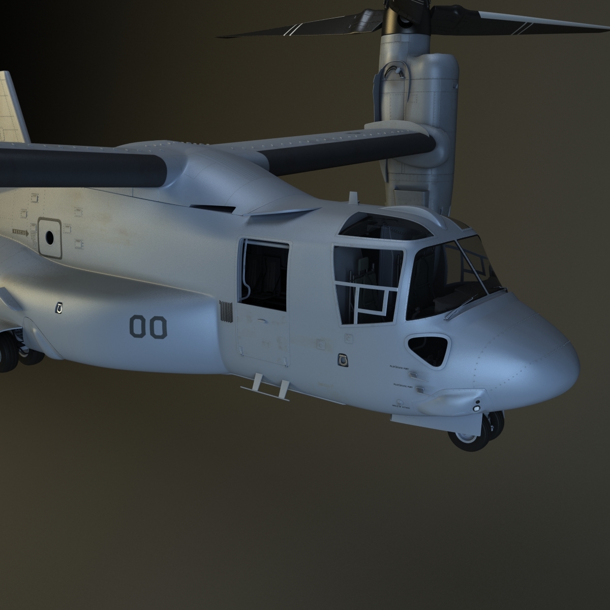 mv-22 osprey 3d obj