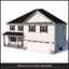 house residential home 3d model