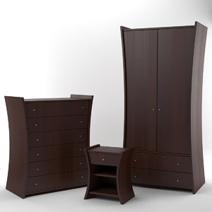 embrace furniture african cherry 3d max